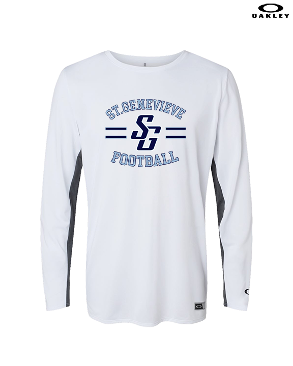 St Genevieve HS Football Curve - Mens Oakley Longsleeve