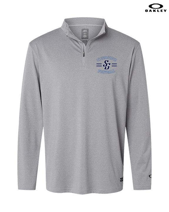 St Genevieve HS Football Curve - Mens Oakley Quarter Zip