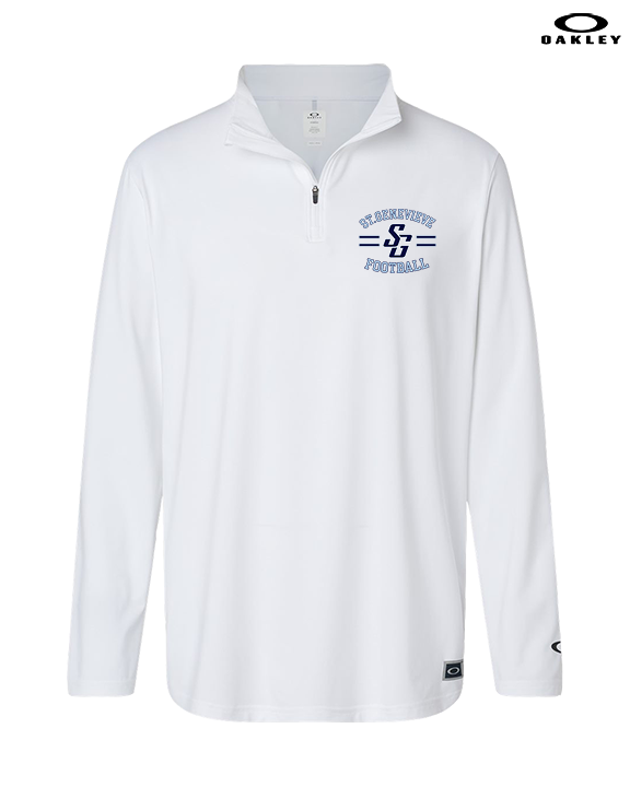 St Genevieve HS Football Curve - Mens Oakley Quarter Zip