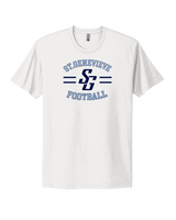 St Genevieve HS Football Curve - Mens Select Cotton T-Shirt