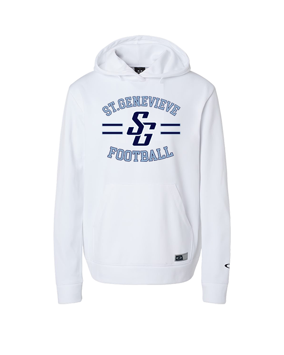 St Genevieve HS Football Curve - Oakley Performance Hoodie