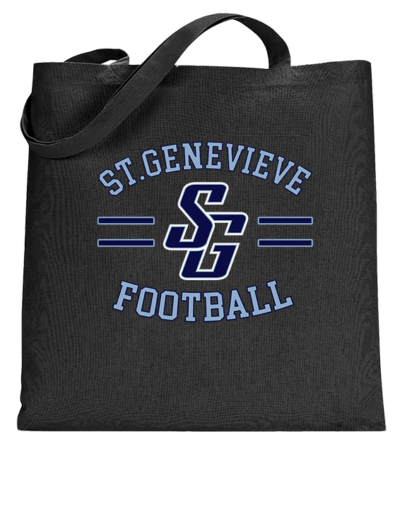 St Genevieve HS Football Curve - Tote