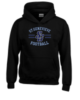 St Genevieve HS Football Curve - Unisex Hoodie