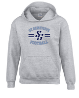 St Genevieve HS Football Curve - Unisex Hoodie