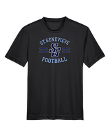 St Genevieve HS Football Curve - Youth Performance Shirt