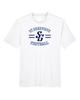 St Genevieve HS Football Curve - Youth Performance Shirt