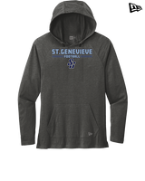 St Genevieve HS Football Keen - New Era Tri-Blend Hoodie