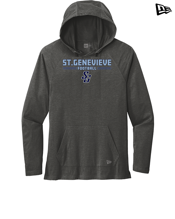 St Genevieve HS Football Keen - New Era Tri-Blend Hoodie