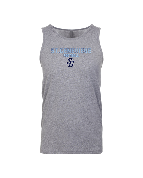 St Genevieve HS Football Keen - Tank Top