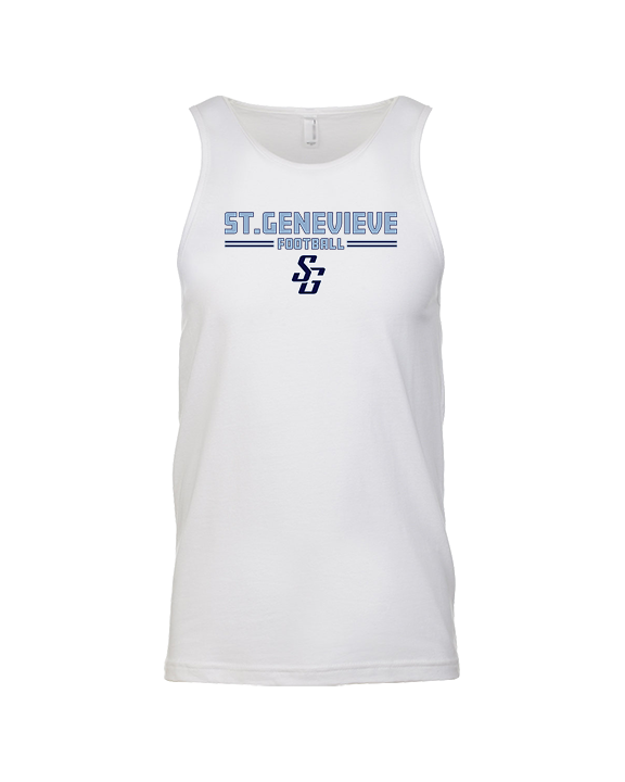 St Genevieve HS Football Keen - Tank Top