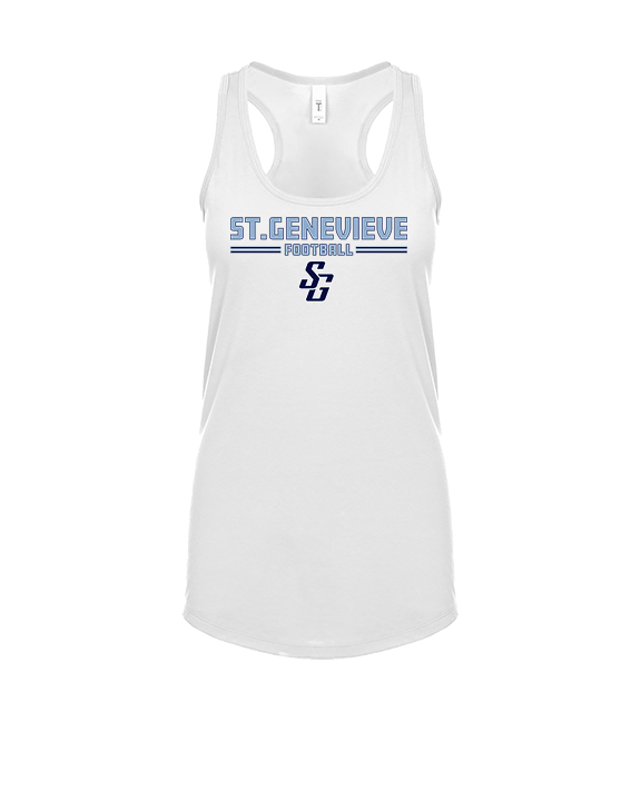 St Genevieve HS Football Keen - Womens Tank Top