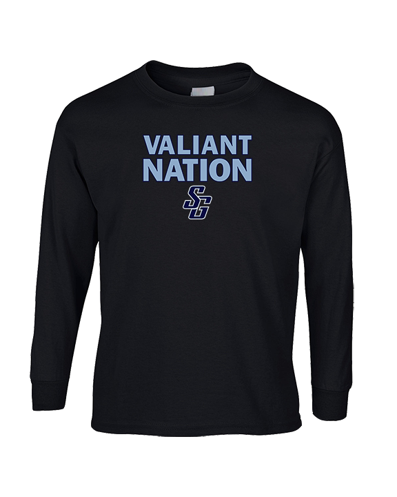 St Genevieve HS Football Nation - Cotton Longsleeve