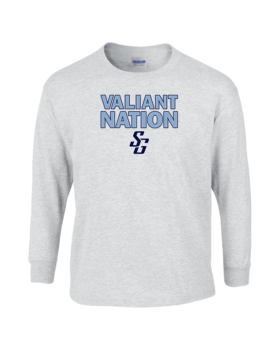 St Genevieve HS Football Nation - Cotton Longsleeve