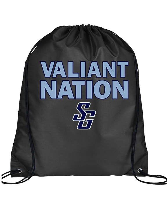 St Genevieve HS Football Nation - Drawstring Bag