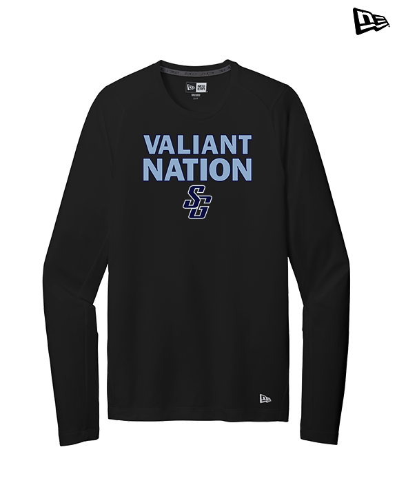 St Genevieve HS Football Nation - New Era Performance Long Sleeve