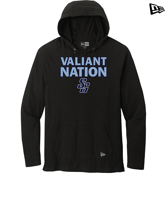 St Genevieve HS Football Nation - New Era Tri-Blend Hoodie