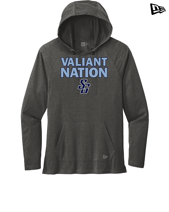 St Genevieve HS Football Nation - New Era Tri-Blend Hoodie