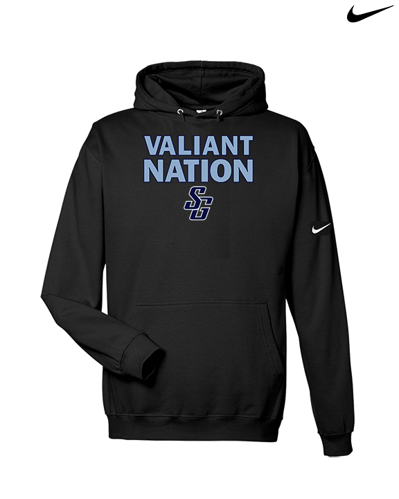 St Genevieve HS Football Nation - Nike Club Fleece Hoodie