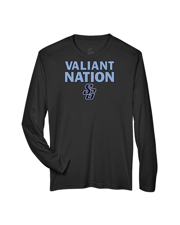 St Genevieve HS Football Nation - Performance Longsleeve