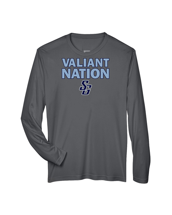 St Genevieve HS Football Nation - Performance Longsleeve