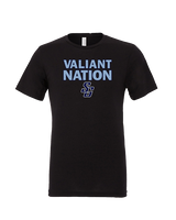 St Genevieve HS Football Nation - Tri-Blend Shirt