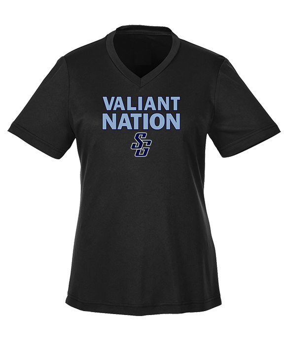 St Genevieve HS Football Nation - Womens Performance Shirt