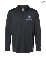 St Genevieve HS Football Stacked - Mens Oakley Quarter Zip