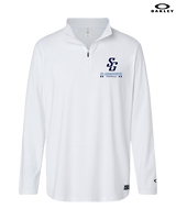 St Genevieve HS Football Stacked - Mens Oakley Quarter Zip