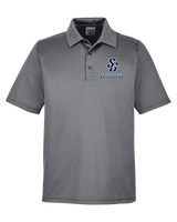 St Genevieve HS Football Stacked - Mens Polo