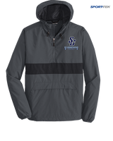 St Genevieve HS Football Stacked - Mens Sport Tek Jacket