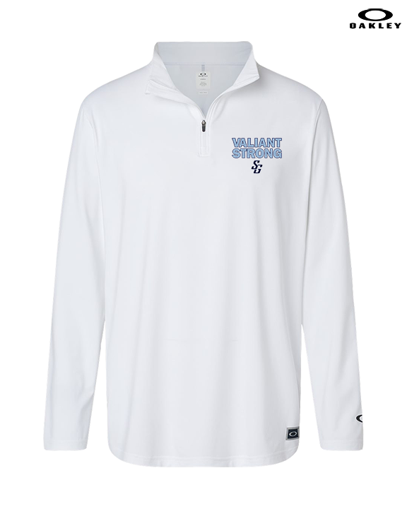 St Genevieve HS Football Strong - Mens Oakley Quarter Zip