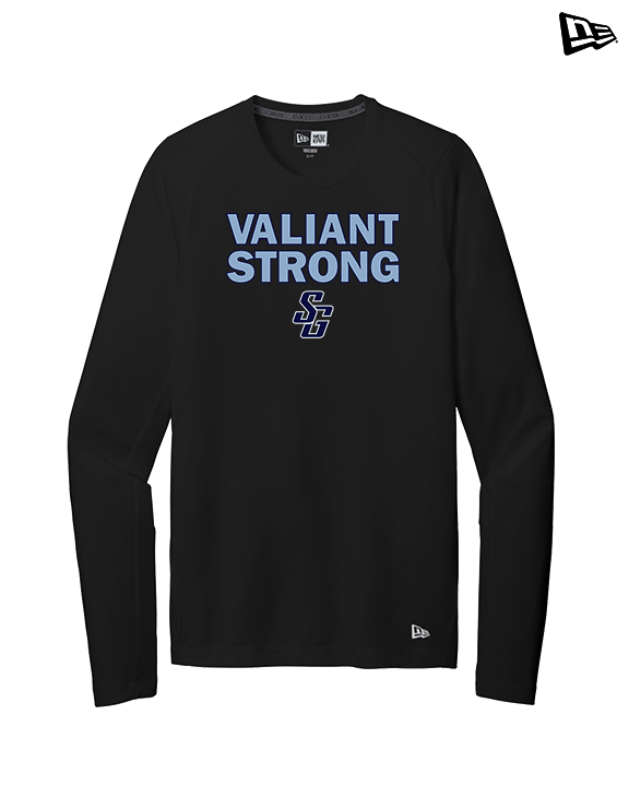 St Genevieve HS Football Strong - New Era Performance Long Sleeve