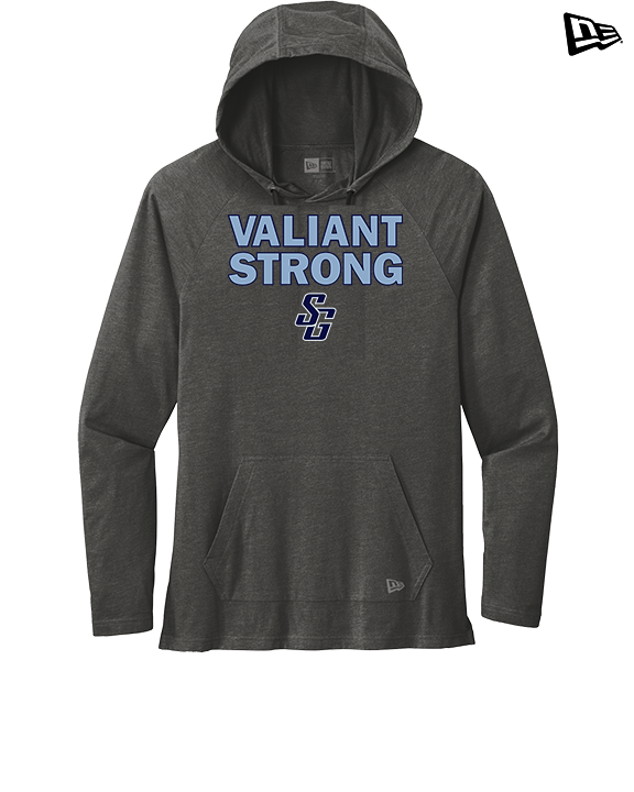 St Genevieve HS Football Strong - New Era Tri-Blend Hoodie