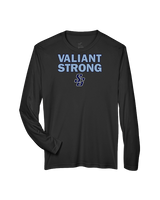 St Genevieve HS Football Strong - Performance Longsleeve