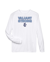 St Genevieve HS Football Strong - Performance Longsleeve