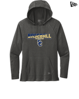 Stillman College Baseball Cut - New Era Tri Blend Hoodie