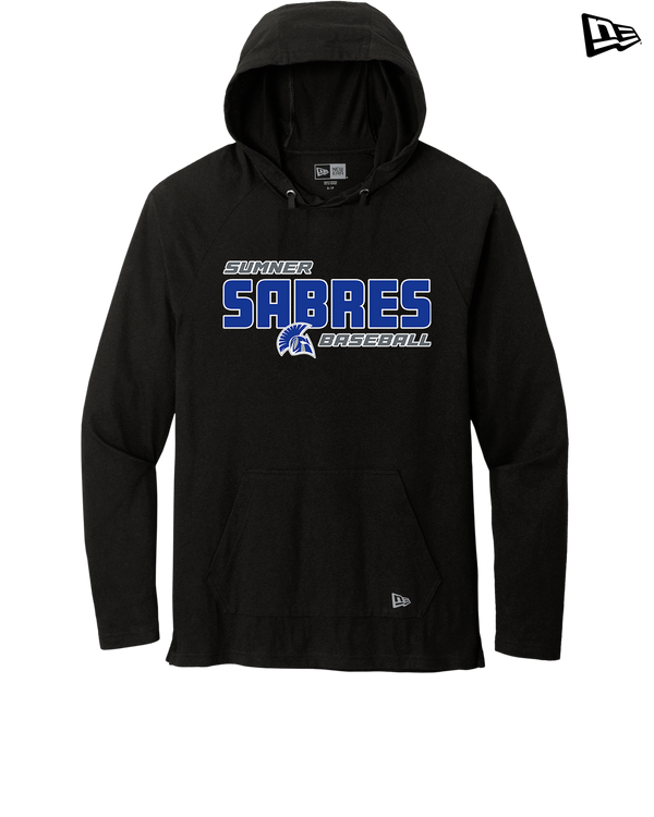 Sumner Academy Baseball Bold - New Era Tri Blend Hoodie