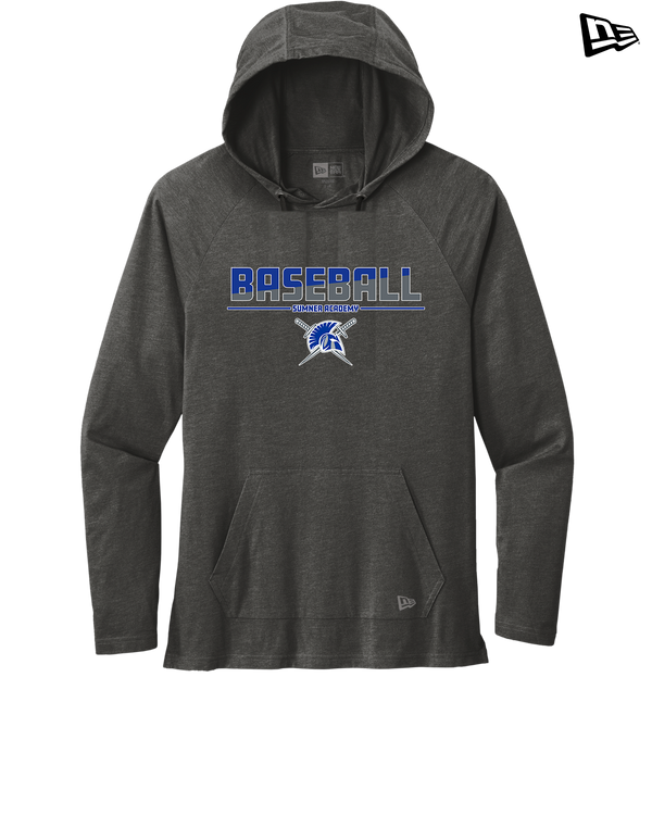 Sumner Academy Baseball Cut - New Era Tri Blend Hoodie