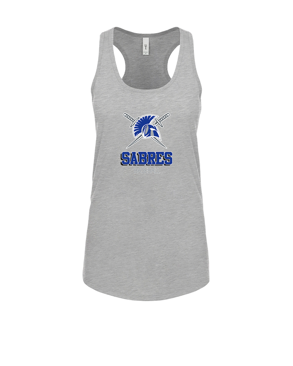 Sumner Academy Baseball Shadow - Womens Tank Top