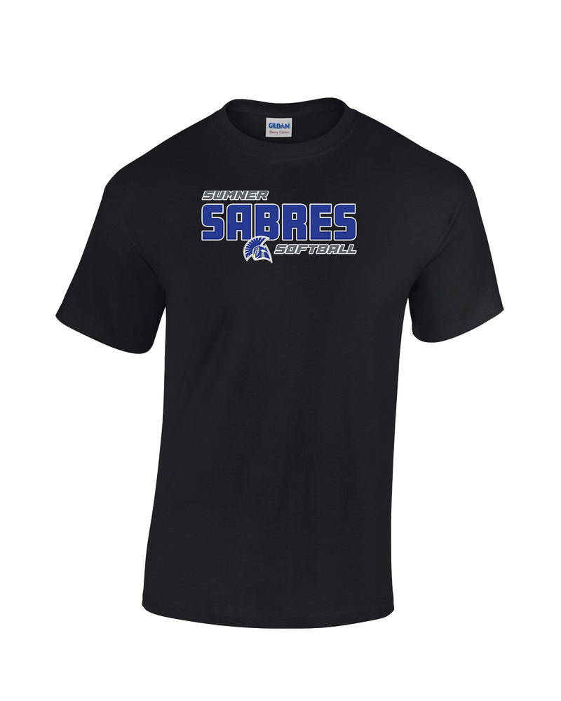 Sumner Academy Softball Bold - Cotton T-Shirt