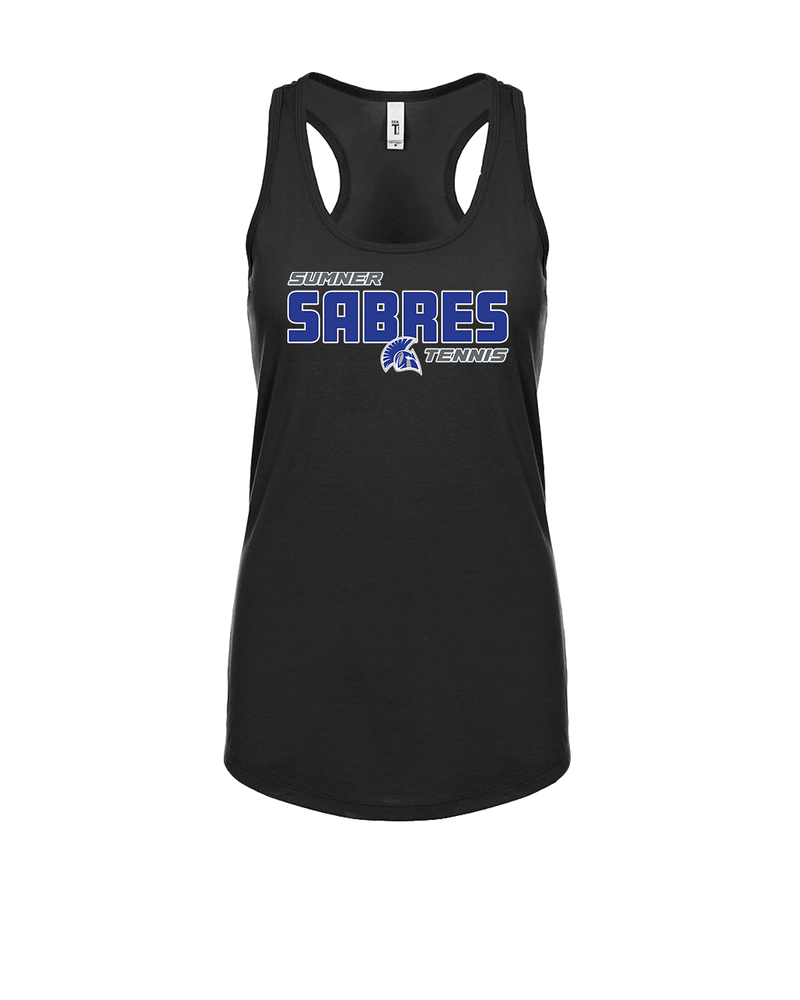 Sumner Academy Tennis Bold - Womens Tank Top