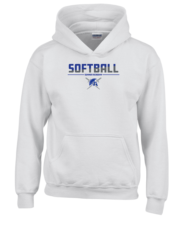 Sumner Academy Softball Cut - Cotton Hoodie