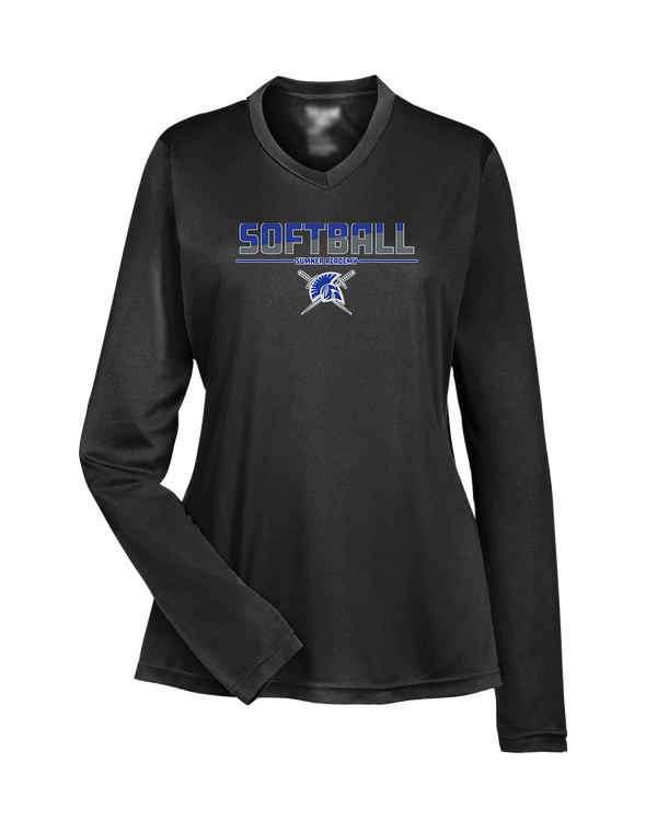 Sumner Academy Softball Cut - Womens Performance Long Sleeve