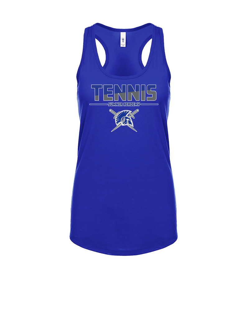 Sumner Academy Tennis Cut - Womens Tank Top