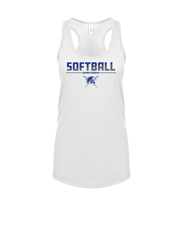 Sumner Academy Softball Cut - Womens Tank Top