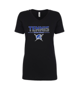 Sumner Academy Tennis Cut - Womens V-Neck