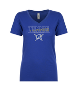 Sumner Academy Tennis Cut - Womens V-Neck