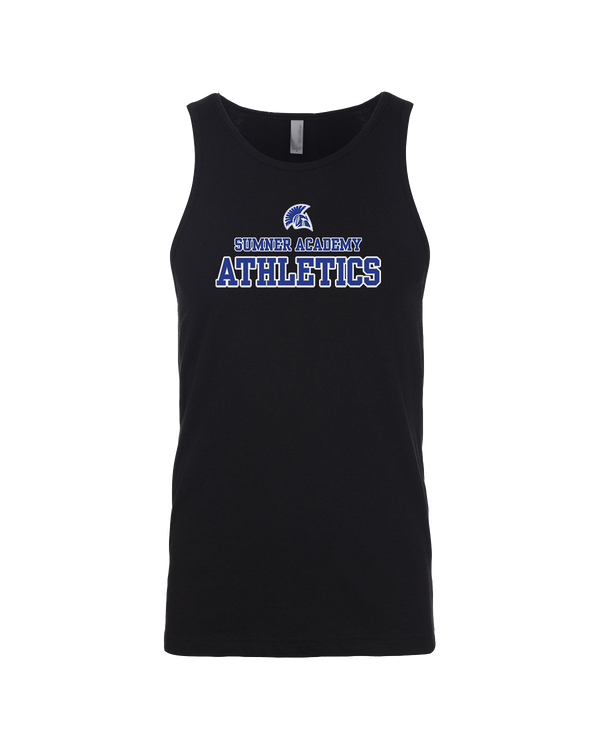 Sumner Academy Athletics No Sword - Mens Tank Top