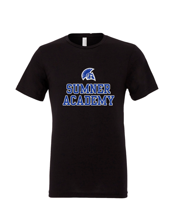 Sumner Academy No Sword - Mens Tri Blend Shirt