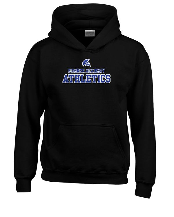 Sumner Academy Athletics No Sword - Cotton Hoodie